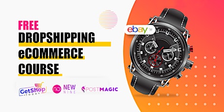 Dropshipping eCommerce Training Course, Online Business Web Design, Selling
