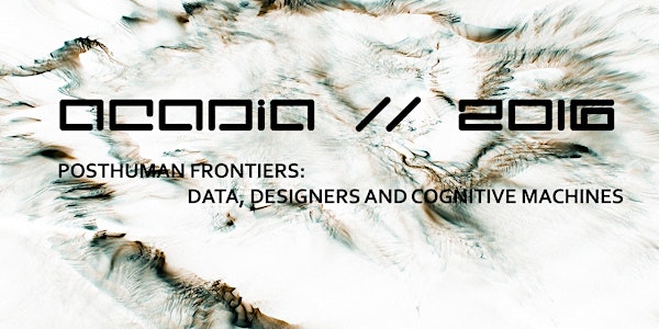 ACADIA 2016 Workshops