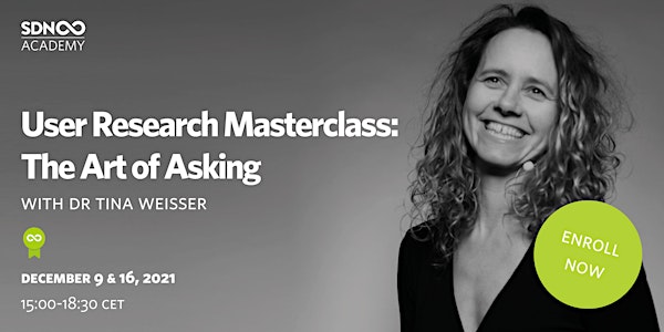 User Research Masterclass - The art of asking