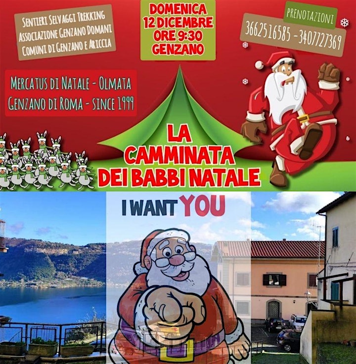
		Immagine La Camminata dei Babbi Natale e Mercatino Natalizio: una Gita a li Castelli
