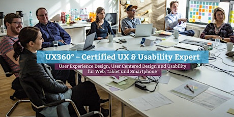 UX360° – Certified UX & Usability Expert, Online Tickets