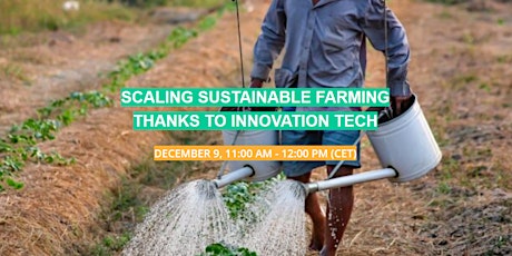 Immagine principale di Scaling Sustainable Farming thanks to Innovation Tech 