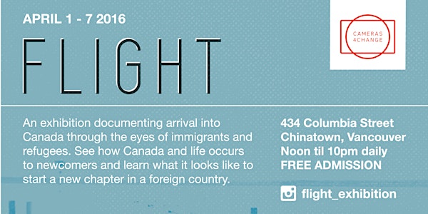 Flight Exhibition: Opening Reception