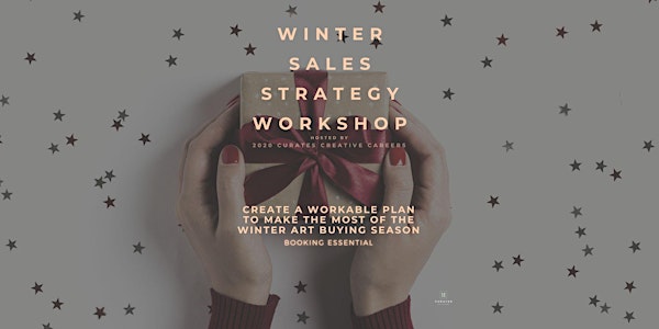 Winter Art Sales Strategy Workshop