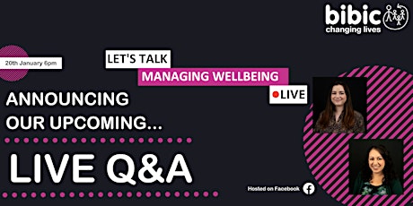Live Q&A - Managing wellbeing tickets