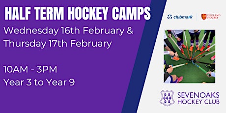 Sevenoaks Hockey Club February  Half Term Camps tickets