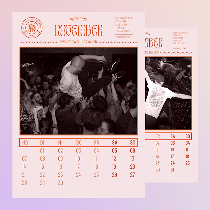 
		King Kong Kicks // Kalender 2022: Bild 
