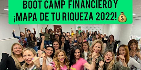 BOOT CAMP FINANCIERO + MAPA DE TU RIQUEZA 2022 boletos