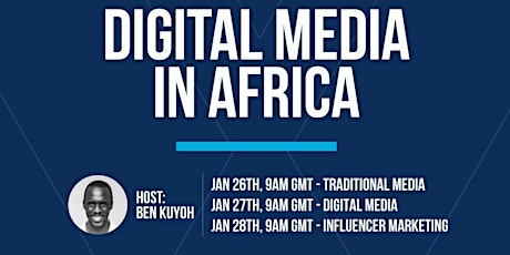 Digital Media in Africa tickets