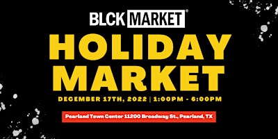 A BLCK Christmas (Holiday Market)