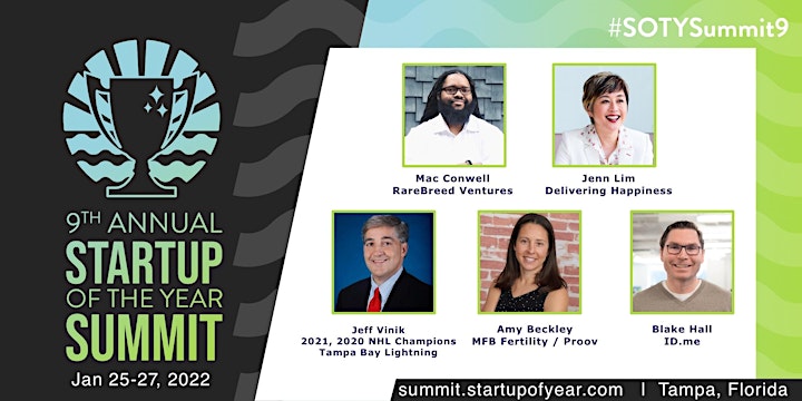 
		9th Annual Startup of the Year Summit & Awards image
