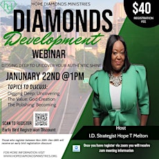 Diamonds Development tickets