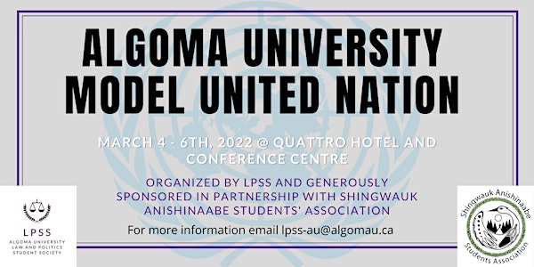 Algoma University Model United Nation (AUMUN)