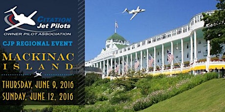 CJP Mackinac Island, MI Regional Event - June 9-12, 2016 primary image