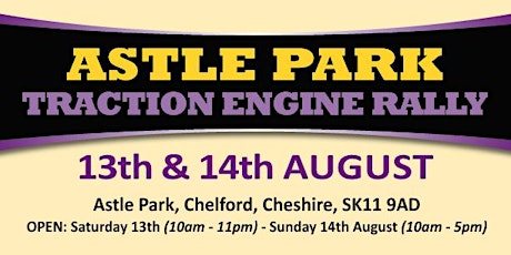 Astle Park Traction Engine Rally 2022-Public Camping tickets