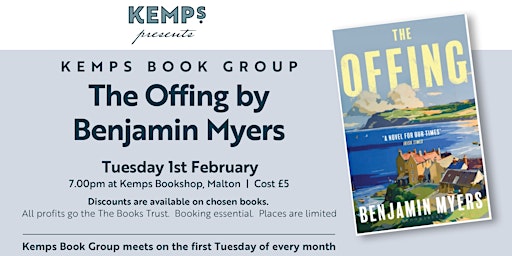 Kemps Book Club - The Offing primary image