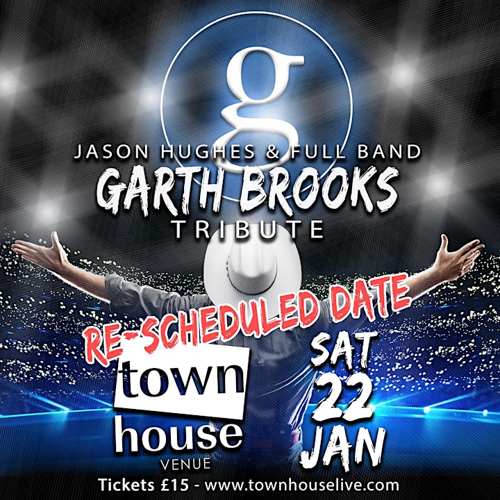 Garth Brooks with Jason Hughes and Band, rescheduled date image