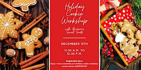 Holiday Cookie Workshop & Contest primary image