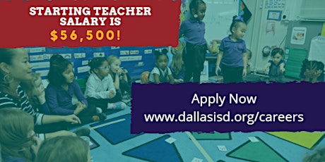 Dallas ISD In-Person Teacher Job Fair tickets