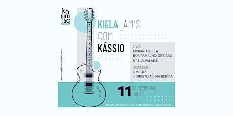 Imagem principal do evento Kiela Jam´ s com Kássio