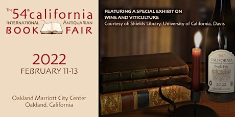 54th California International Antiquarian Book Fair tickets