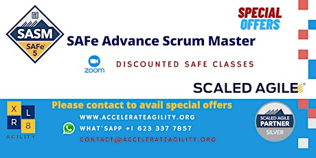 SAFe Advanced Scrum Master Certification tickets