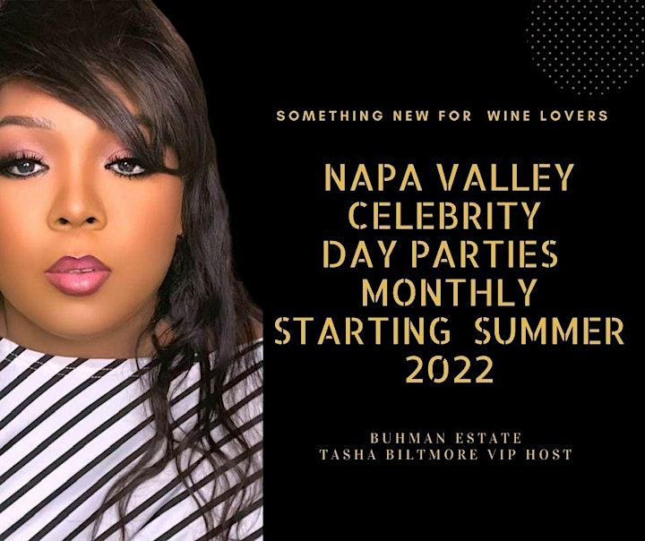 NAPA VALLEY Wine Tasting Celebrity  Day Party 2022 image