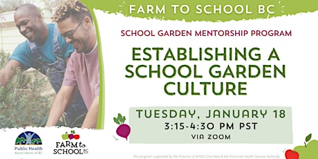 School Garden Mentorship: Establishing a School Garden Culture ingressos