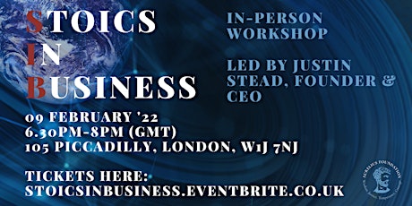 Stoics in Business Workshop with the Aurelius Foundation tickets
