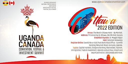 Uganda Canada Business Expo & Convention -  Ottawa, 2022 Edition
