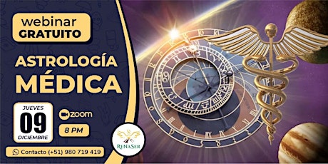 Hauptbild für Webinar Gratis Astrologia Medica Terapeutica