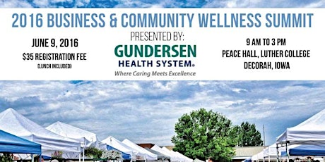 2016 Business and Community Wellness Summit primary image