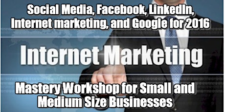 Training on Social Media, Facebook, LinkedIn, Internet marketing, & Google primary image