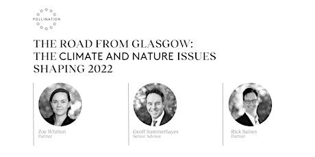 The road from Glasgow: the climate and nature issues shaping 2022 primary image