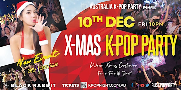 [Tomorrow] Melbourne Kpop Party 10th Dec [25 Tickets Left! 300+ Guests]