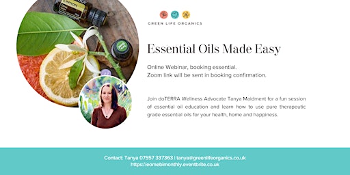 Imagen principal de Essential Oils  Made Easy 2024 Online