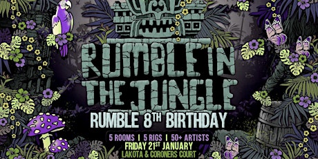 Rumble In The Jungle's 8th Birthday tickets