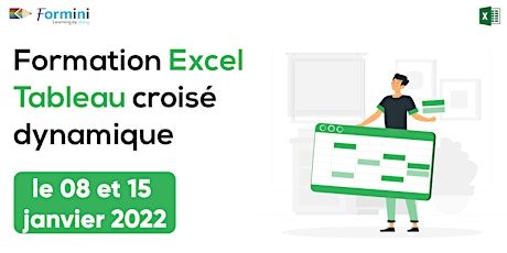 Image principale de Formation EXCEL: Tableau Croisé Dynamique - Jan 22