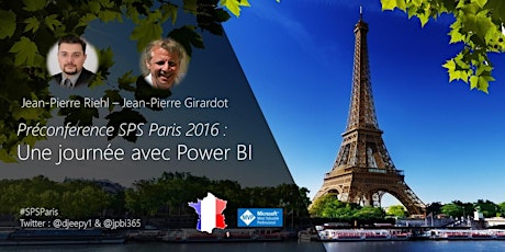 Image principale de SPS Paris 2016 - PréConf4 - Décisionnel et Power BI