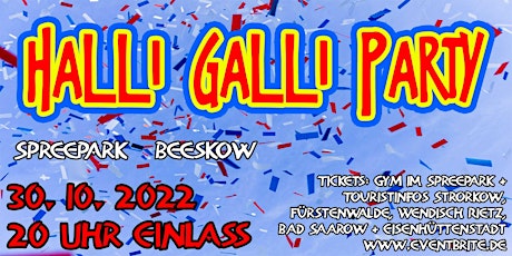 Halli-Galli-Party in Beeskow tickets
