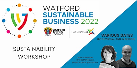 Watford Sustainable Business Workshop - Virtual tickets