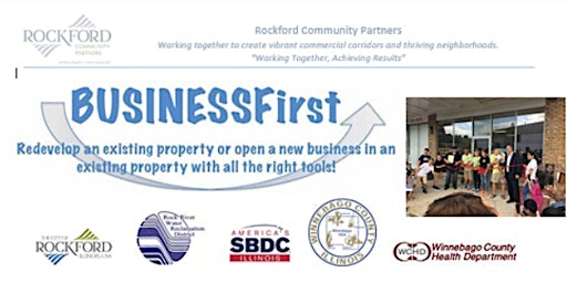 Imagem principal do evento BUSINESS FIRST - City of Rockford