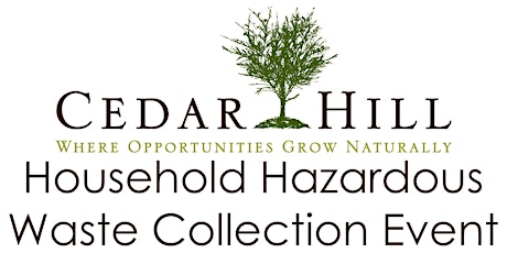 Cedar Hill HHW Collection Event March 12, 2022 tickets