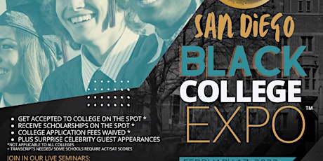 San Diego County of Ed Presents 5th Annual  San Diego Black College Expo boletos