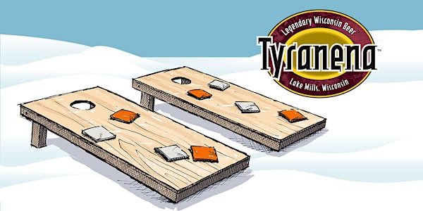 Tyranena Cornhole Tournament at the Knickerbocker Ice Festival