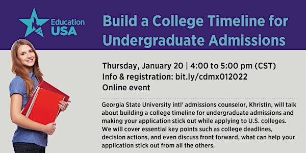 Build a College Timeline for Undergraduate Admissions