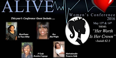 Impact Christian Center Presents ALIVE 2016: Her Worth Is Her Crown primary image