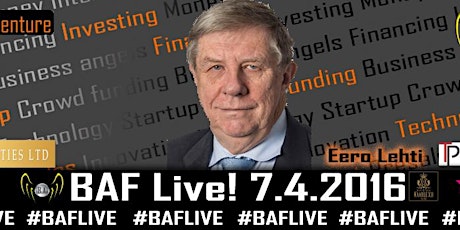 BAF Live! 7.4.2016 - Arkadianmäen terveiset Eero Lehti primary image