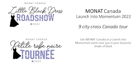 MONAT Canada Little Black Dress Launch into Momentum Tour Toronto tickets