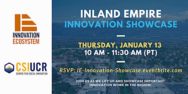 Inland Empire Innovation Showcase